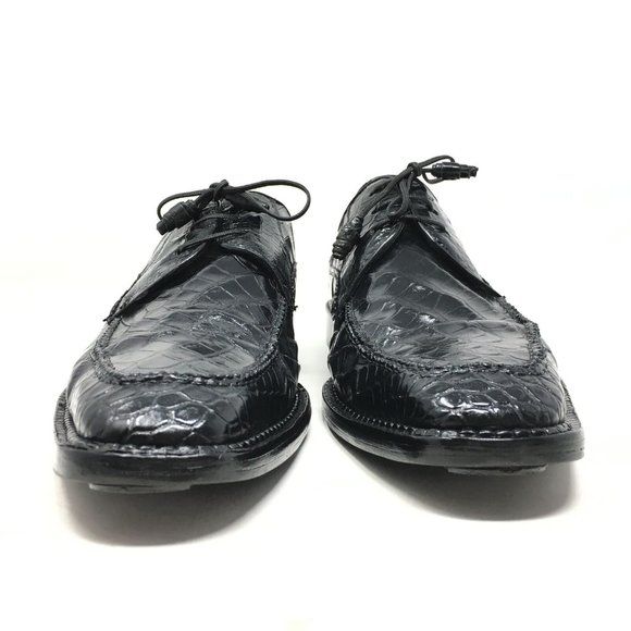 David Eden Oxfords Shoes Size 10 Black Crocodile main image 9